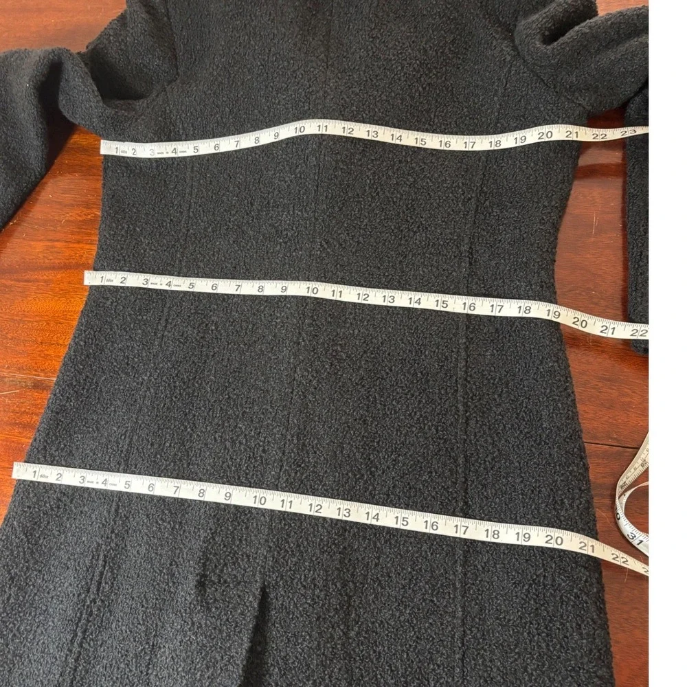 Marvin Richards Womens Vintage Wool Blend Coat 12 Fur Collar Luxury Glam Classic